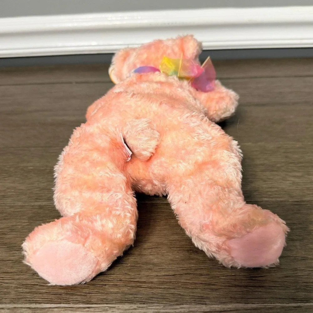 Vintage 2001 Ty Classics Collection Sugarplum The Adorable Pink Plush Bear